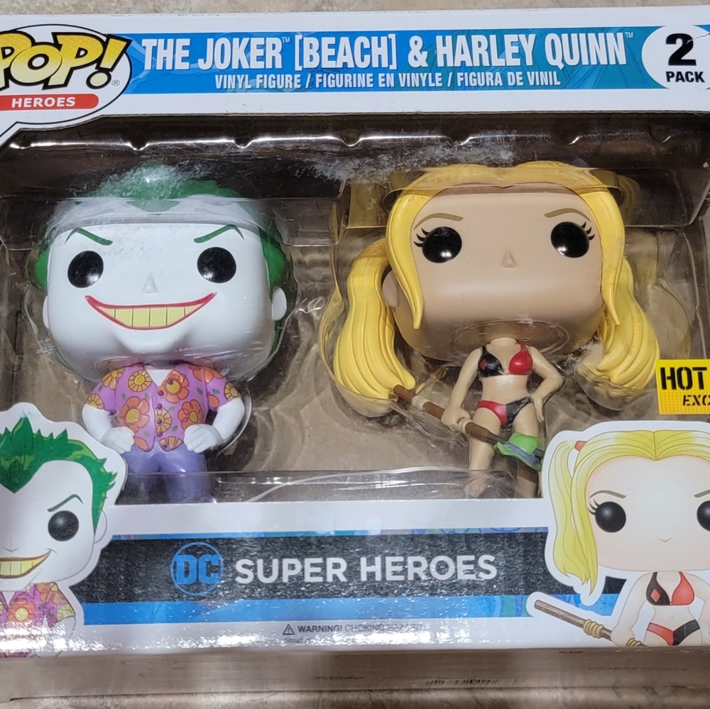 Harley Quinn and Joker Funko POP!
